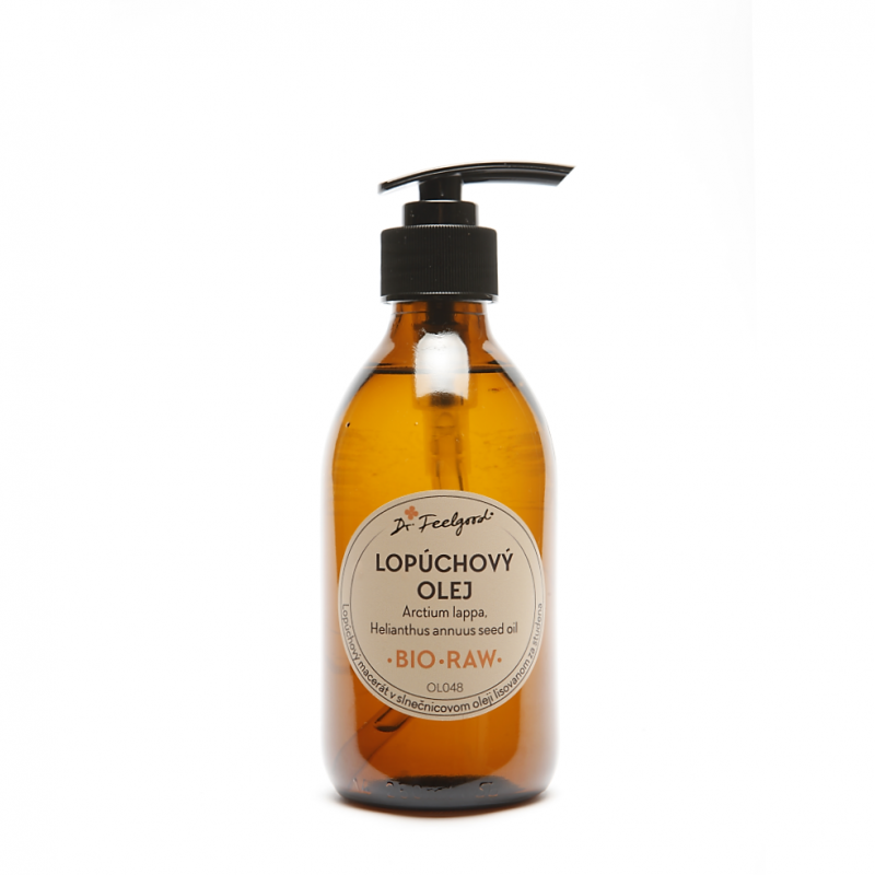 Lopúchový olej macerát - BIO 250ml
