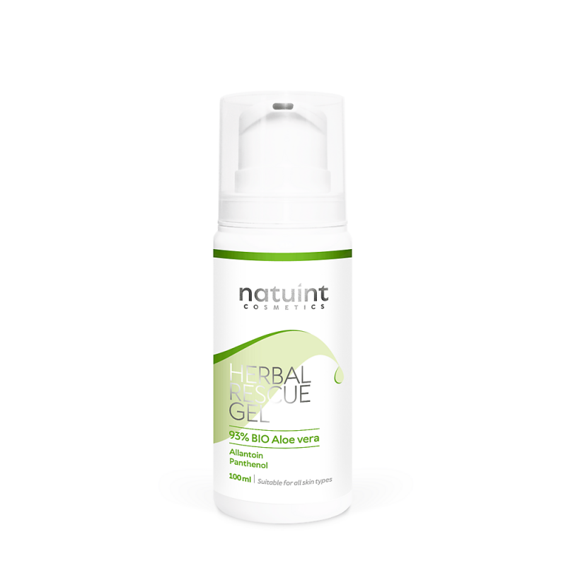 Gél aloe vera s bylinkami