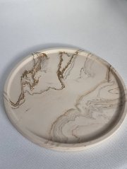 Podnos Beige marble