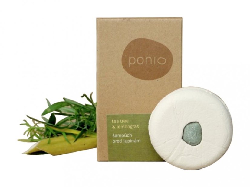Tea tree a citrónová tráva - šampúch proti lupinám 60g
