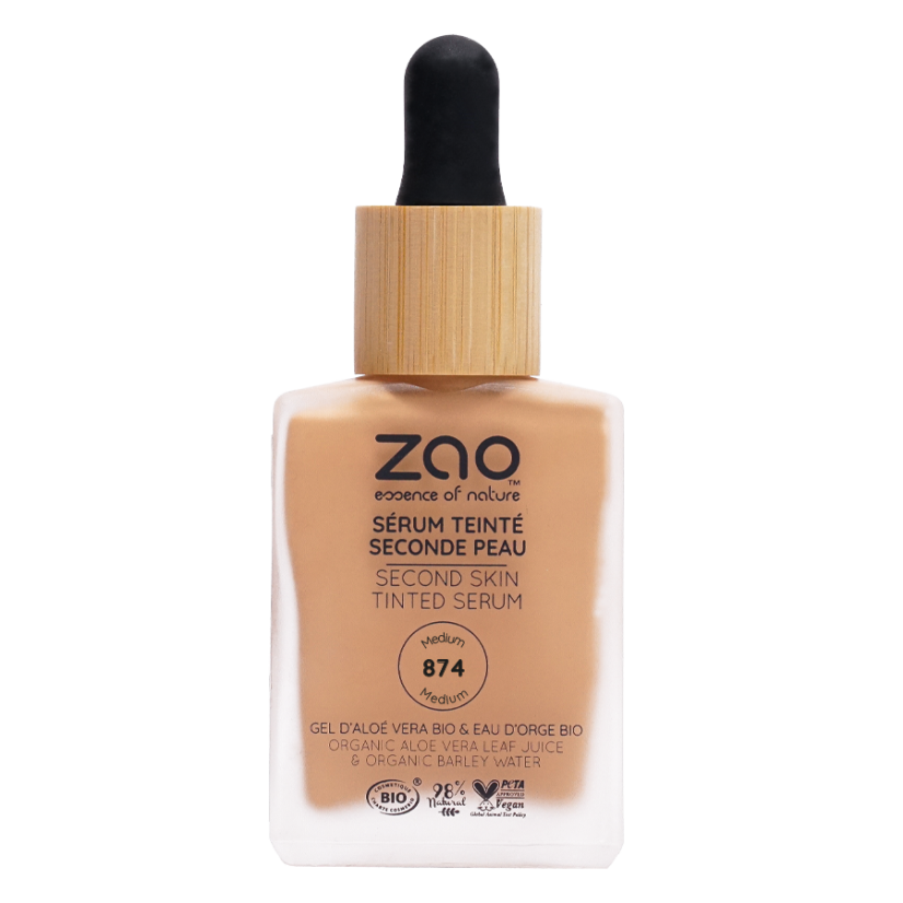 Tester Second skin tinted serum 874 Medium