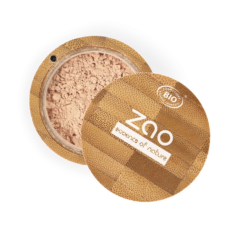 Hodvábny minerálny make-up 501 Vzorka