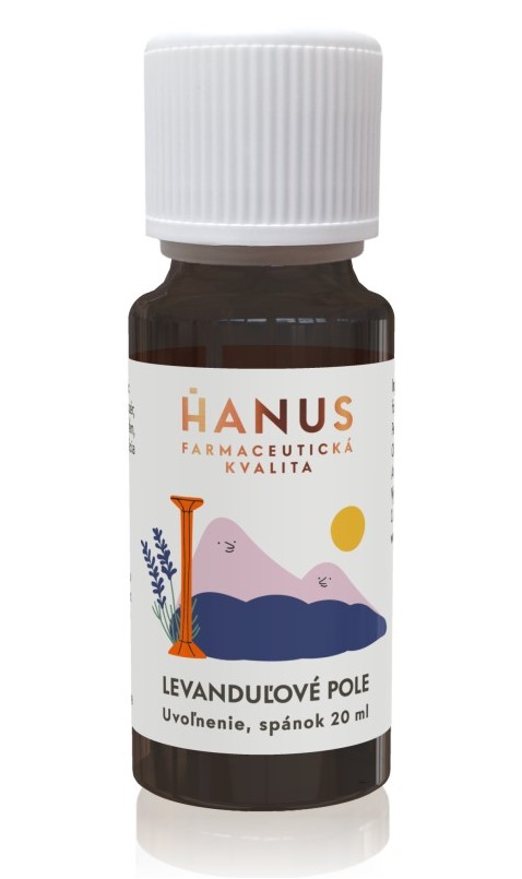 Zmes silíc Levanduľové pole