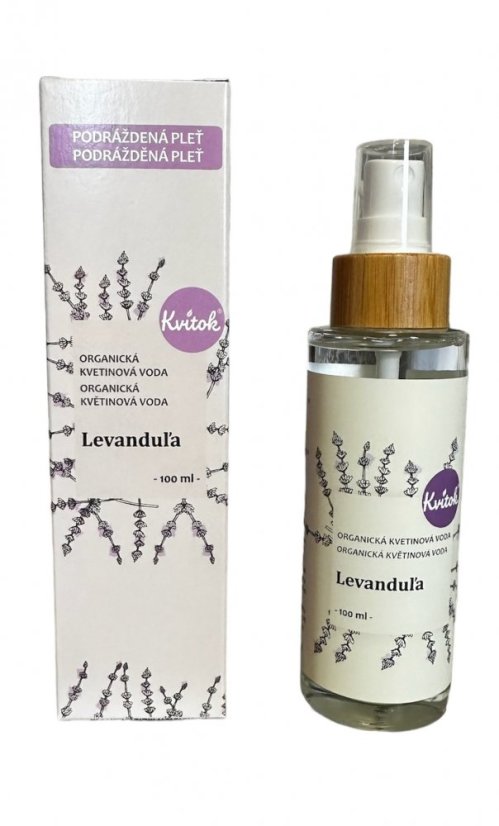 Levanduľa - bio kvetová voda 100ml
