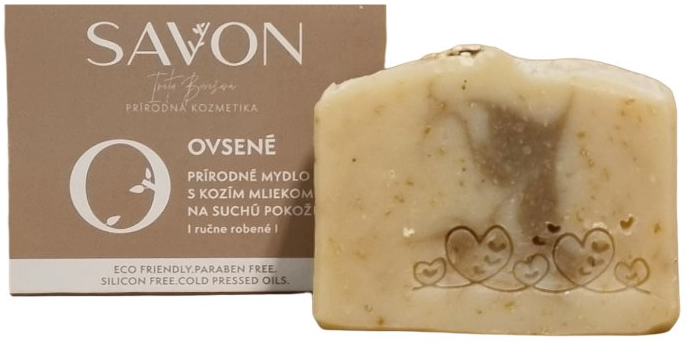 Mydlo s kozím mliekom Ovsené