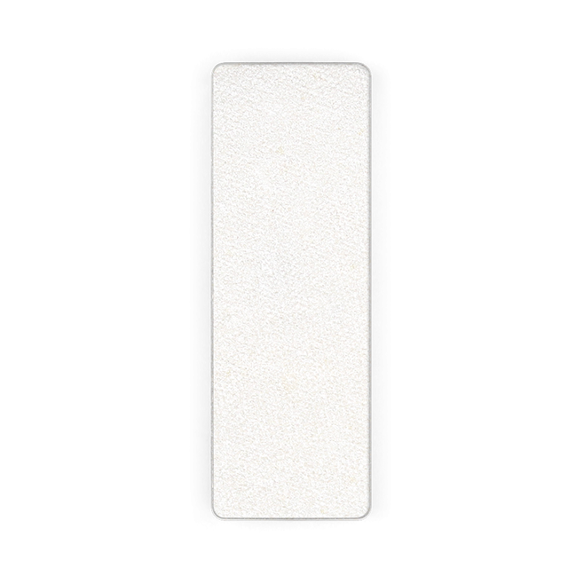 Obdĺžnikový perleťový očný tieň 101 White - náplň