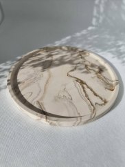 Podnos Beige marble
