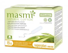 Tampóny Super plus z organickej bavlny