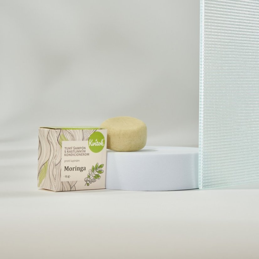 Tuhý šampón proti lupinám Moringa