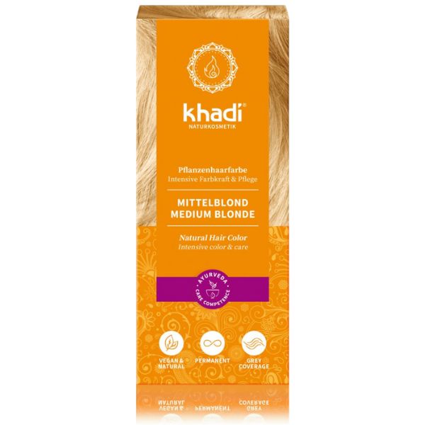 Prírodná farba stredná blond