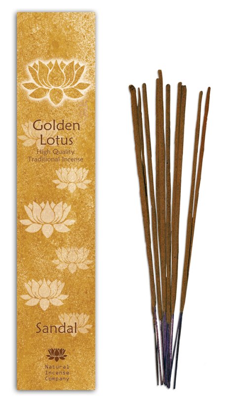 Vonné tyčinky Golden Lotus - Santalové drevo