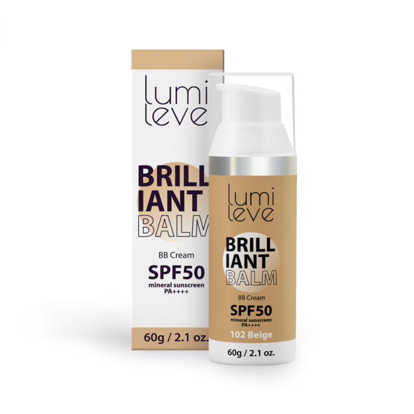 BB krém Brilliant Balm SPF 50 Beige 102 - vzorka