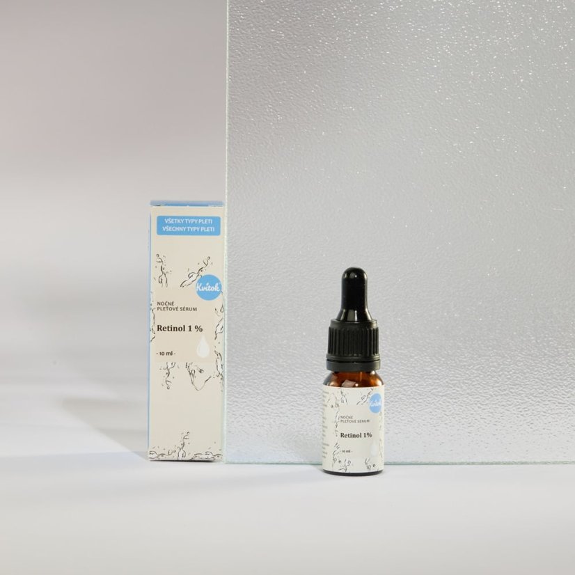 Nočné pleťové sérum Retinol 1%