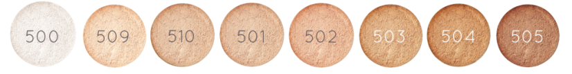Hodvábny minerálny make-up 500 Mattifying invisible