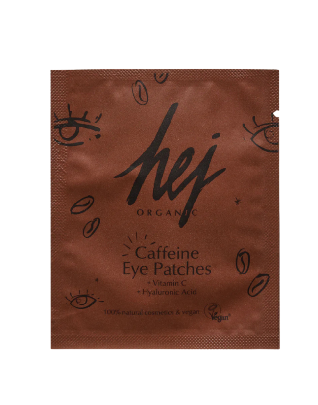 Kofeínová maska na očné okolie (eye patches)