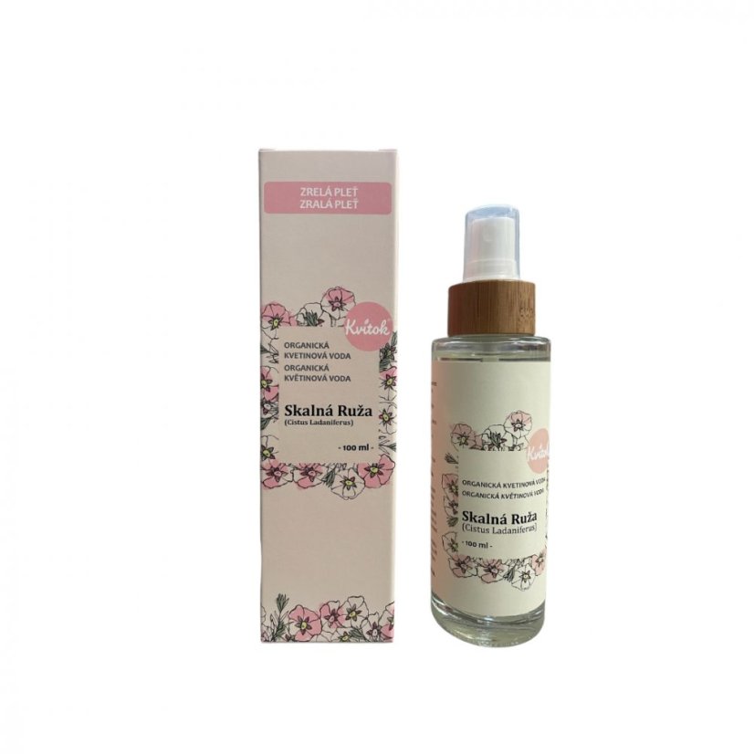 Ruža skalná - bio kvetová voda 100ml