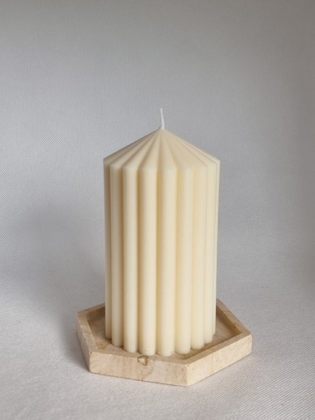 Sójová sviečka Pillar