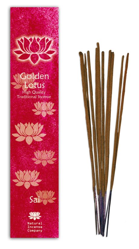 Vonné tyčinky Golden Lotus - Božská