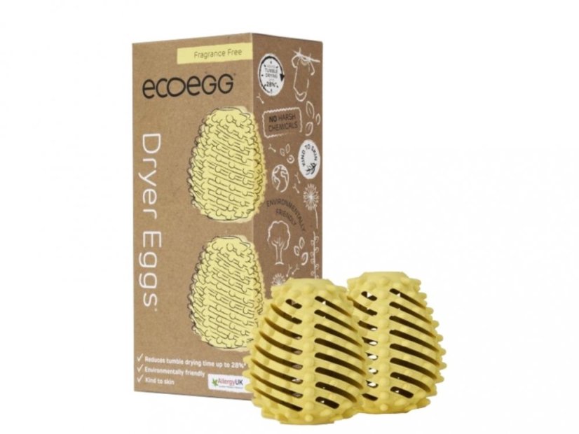 Vajíčka do sušičky - bez vône