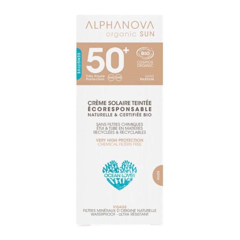 Tónovací opaľovací krém Nude beige SPF 50+