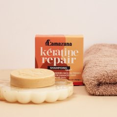 Šampón na suché a poškodené vlasy Keratin repair