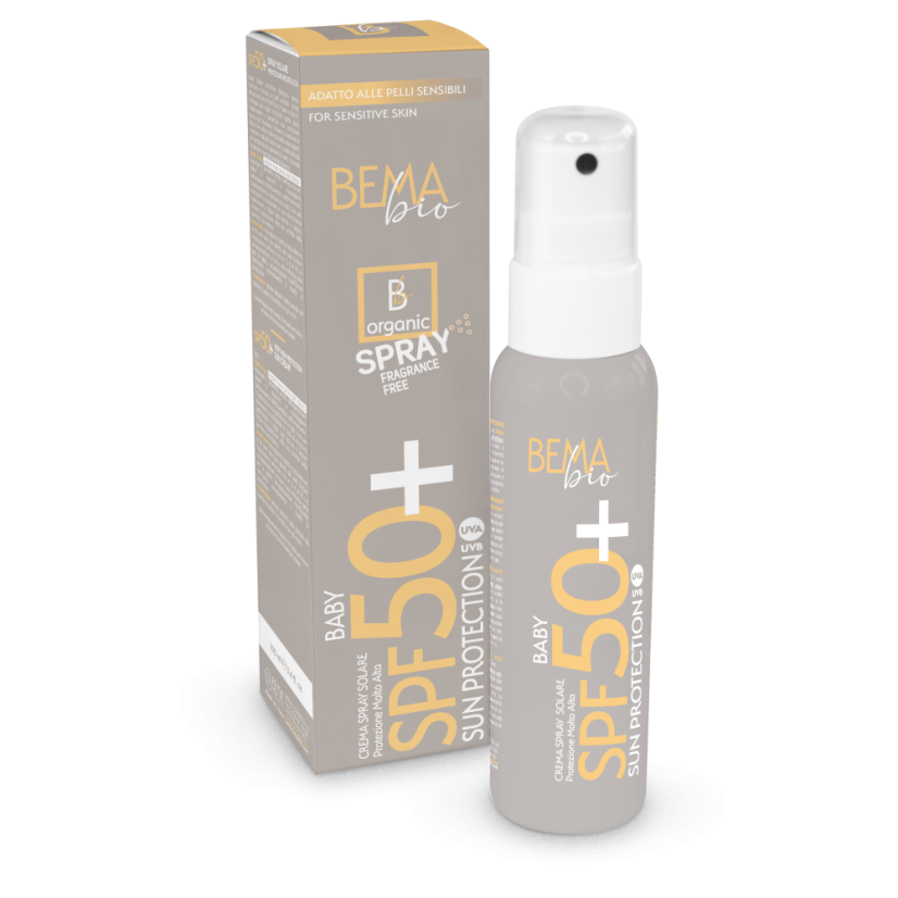 Opaľovací krém Baby SPF 50+ v spreji (redizajn SolarTea)