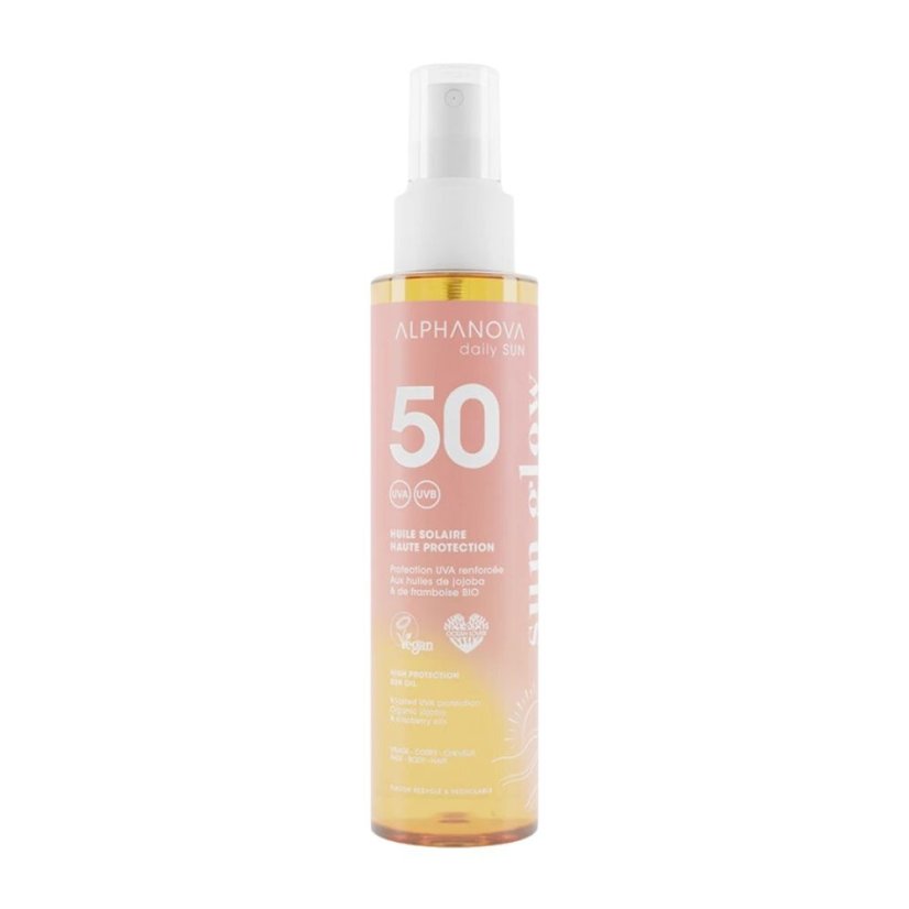 Opaľovací olej SPF 50 s UVA boost