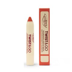 Výživný rúž TWIST&GO 502 Peach nude
