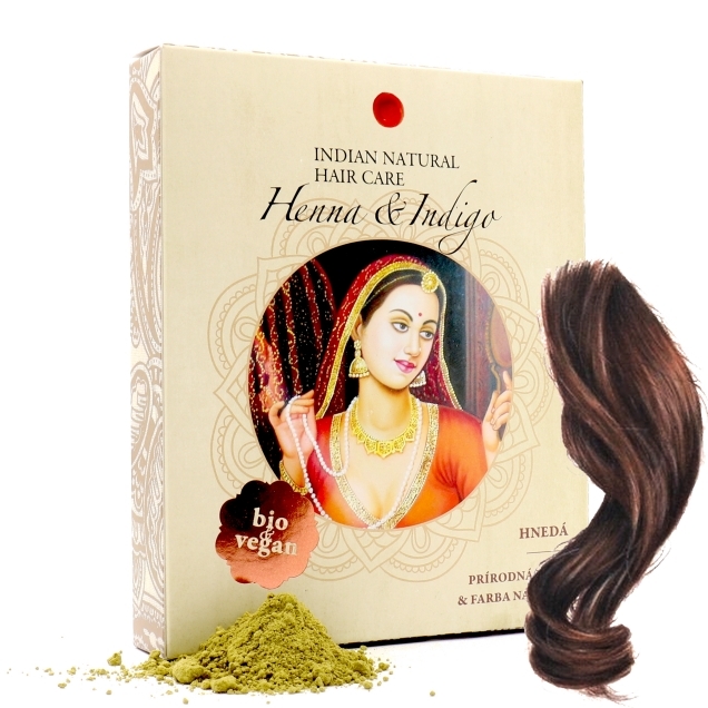 Henna tmavá hnedá