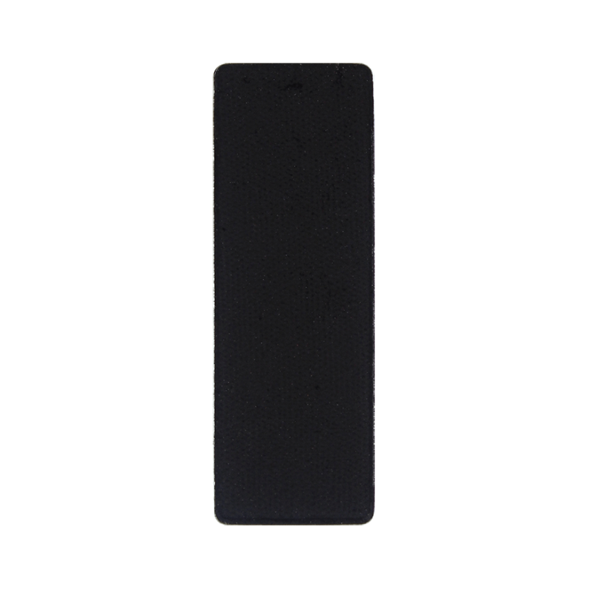 Obdĺžnikový matný očný tieň 206 Black - náplň